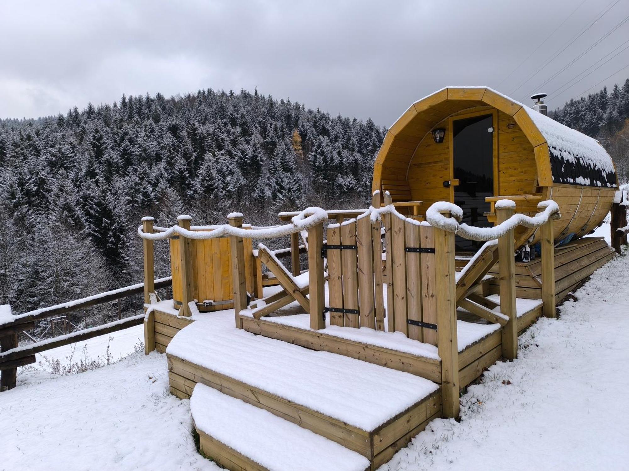 Osada Mala Kozowka Villa Myślenice Buitenkant foto