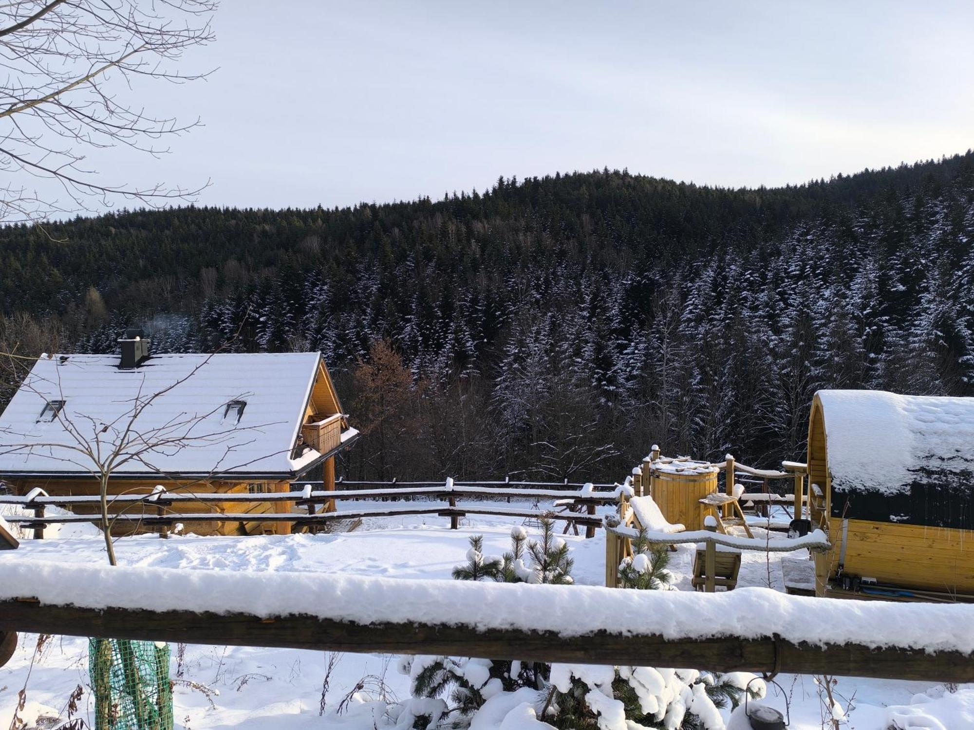 Osada Mala Kozowka Villa Myślenice Buitenkant foto